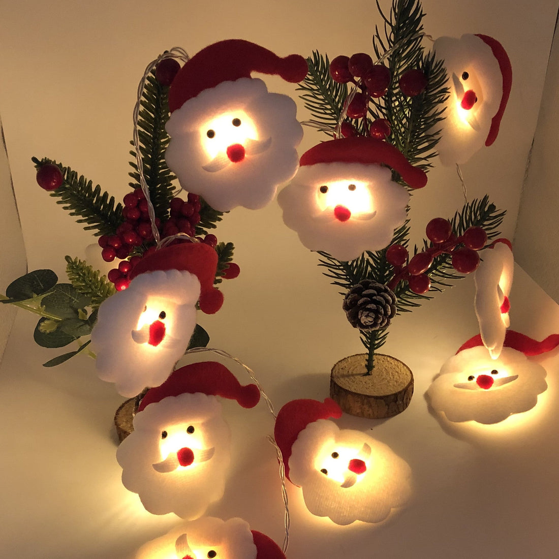 Snowman LED Christmas String Lights Garland