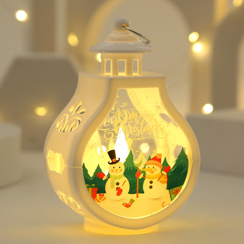 Romantic Christmas Candle Lamp