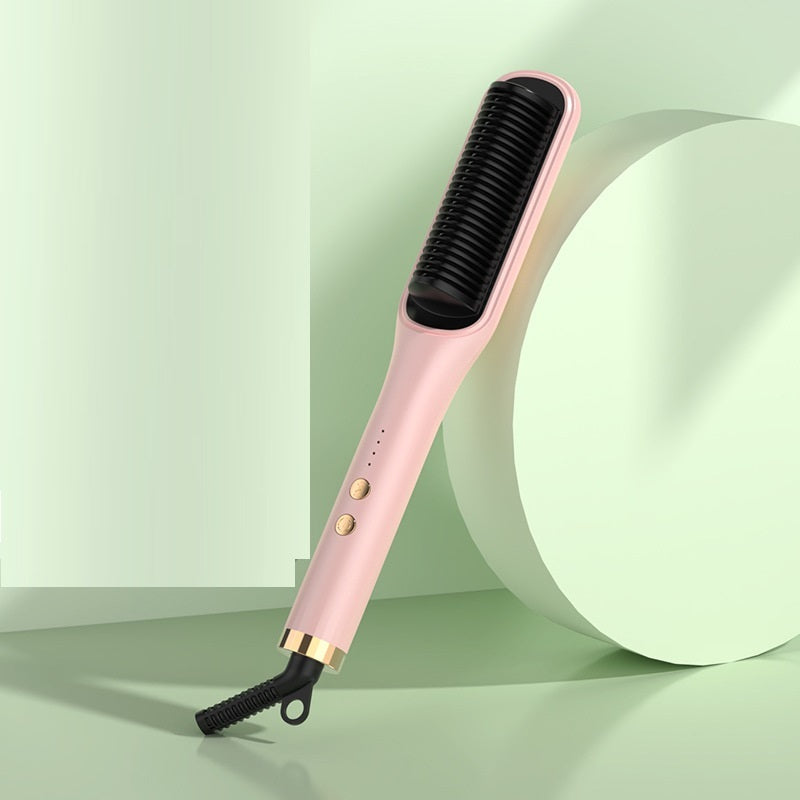 Electric Hair Curlers  And  Straightener Comb