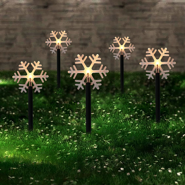 Outdoor Snowflake LED Garden Lights